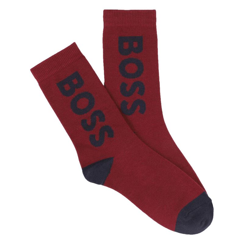 BOSS Jacquard Logo Socks Set of  3 image number 7