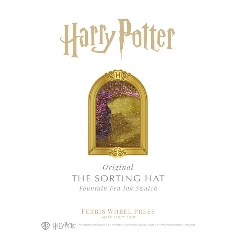 Ferris Wheel Press WB Harry Potter The Sorting Hat Fountain Pen Ink 38ml image number 2