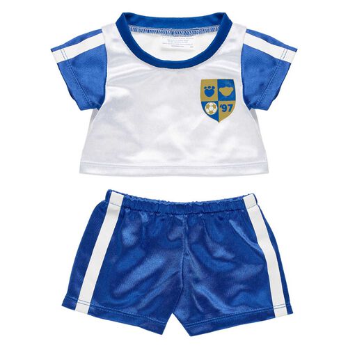 Build A Bear Outfit - Blue Soccer Uniform