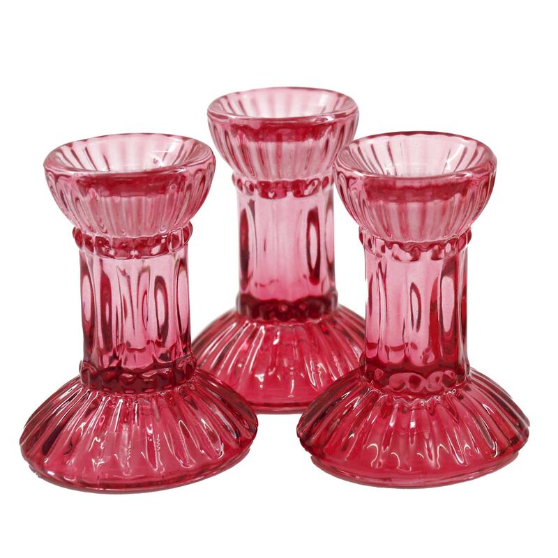 SIL Interiors Boho Dinner Candle Holder Set of 3 image number 3