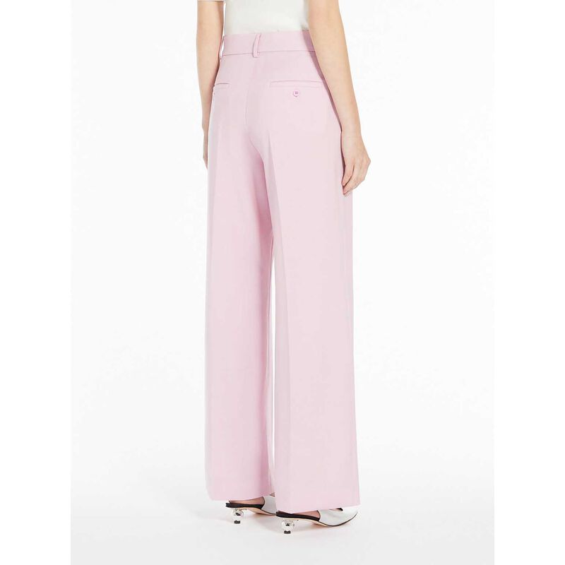 Weekend Max Mara Visivo Wool Canvas Palazzo Trousers image number 1