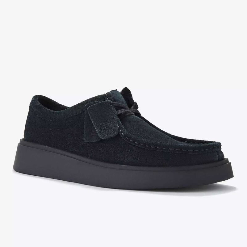 Clarks Mens Torview Suede Shoe image number 3