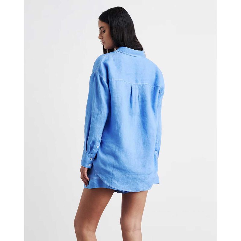 JAG Gigi Linen Relaxed Ls Shirt image number 1