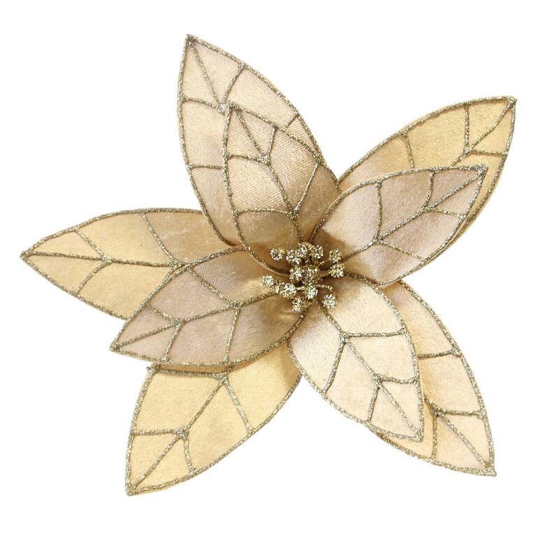 Ponsettia Gold With Gold Vein Pattern image number 0