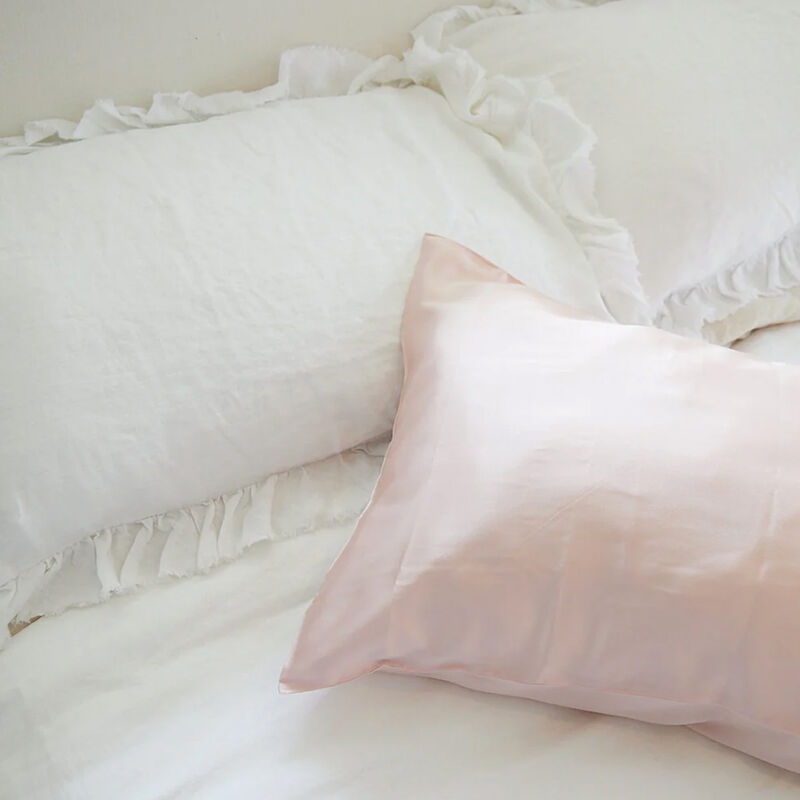Home Lab 100% Pure Silk Pillowcase image number 3
