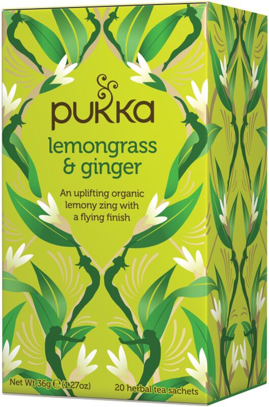 Pukka Lemongrass & Ginger Tea image number 0