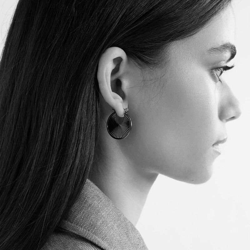 Elk Saku Hoop Earring image number 1