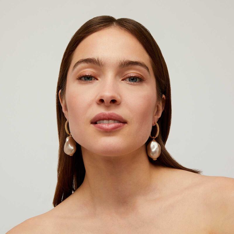 Gas Bijoux Lyre Miwa Earrings image number 1