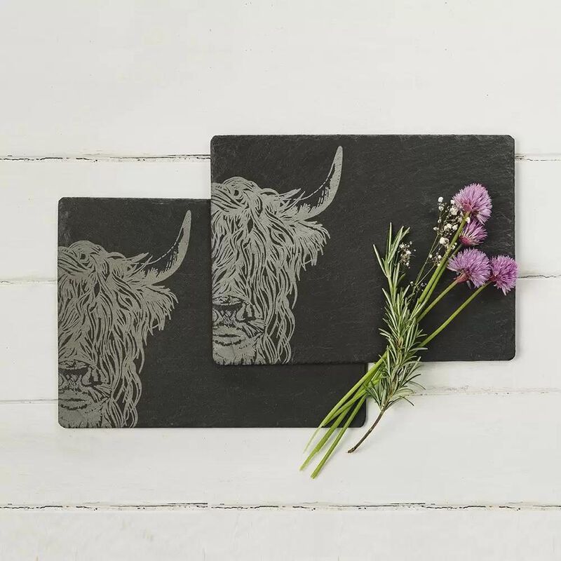 Selbrae House 2 Placemats - Highland Cow image number 1