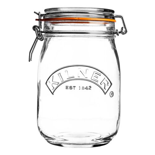 Kilner Round Clip Top Jar 1 Litre