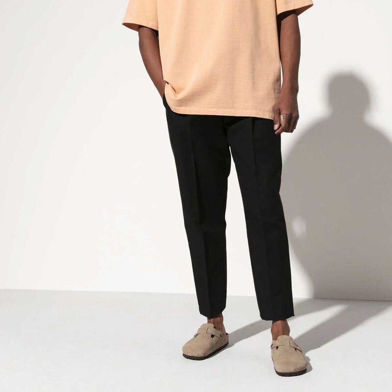 Birkenstock Boston Suede Taupe Regular image number 1