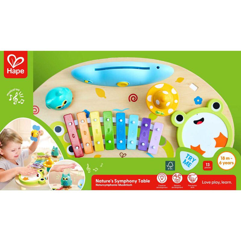 Hape Nature's Symphony Table image number 1