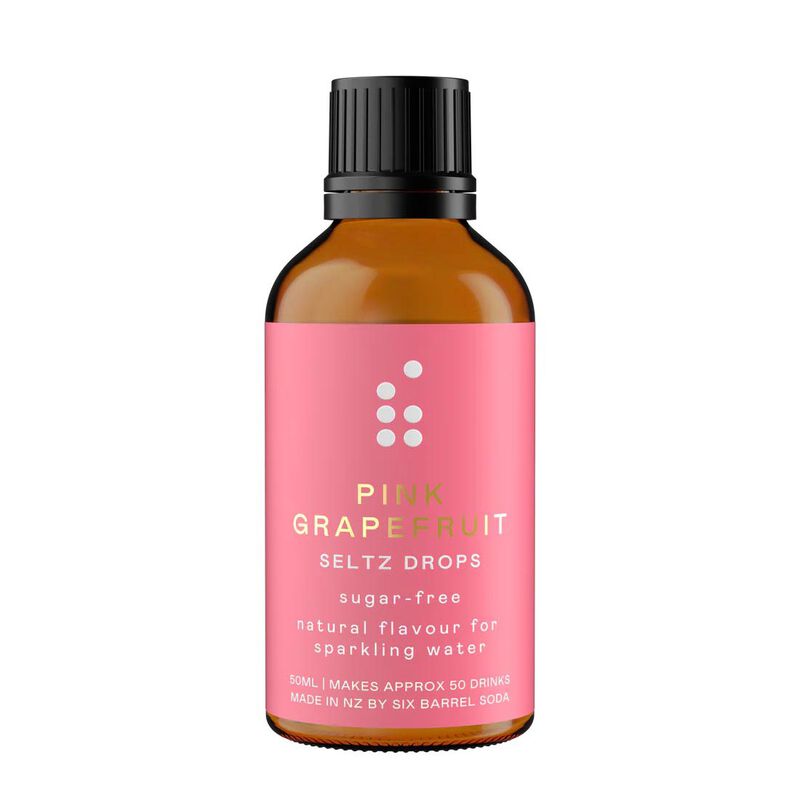 Six Barrel Soda Pink Grapefruit Seltz Drops 50ml image number 0
