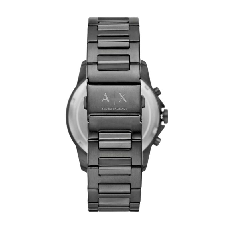 Armani Exchange Gunmetal Watch And Bracelet Gift Set AX7170Set image number 1
