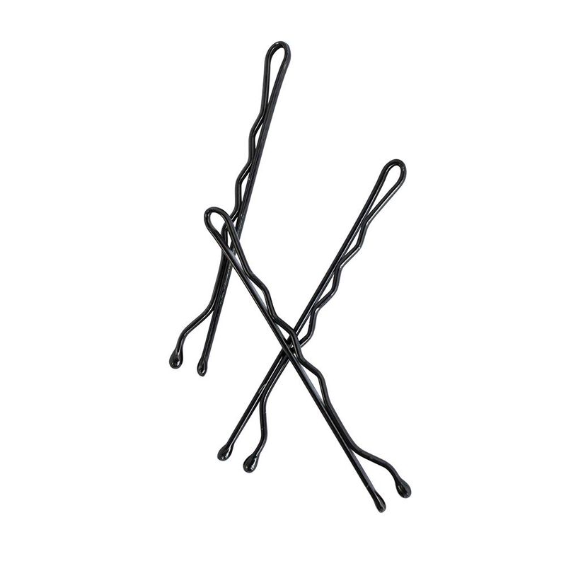 Mae Bobby Pins Super Grip 4.5Cm Black (80) image number 0