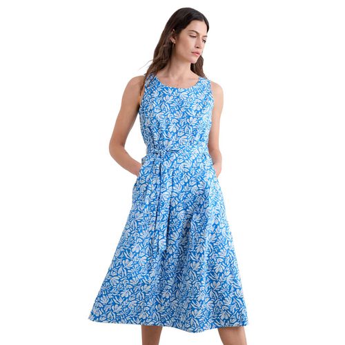 Seasalt Cornwall Belle Dress Cut Out Seaweed Clear Sky