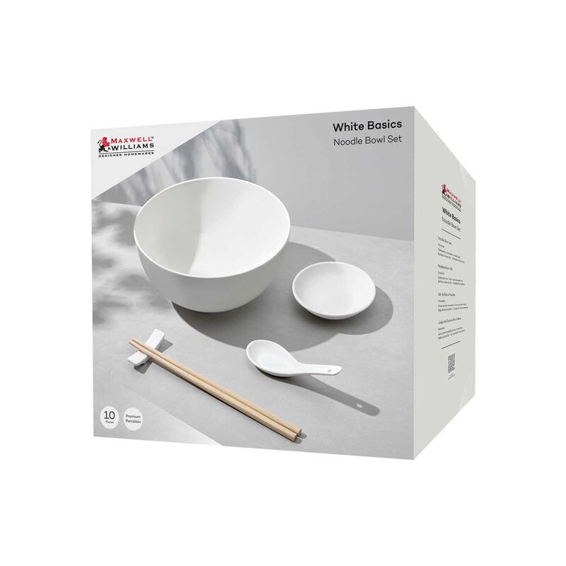 Maxwell & Williams Basics Noodle Bowl Set 10pc Gift Boxed image number 2