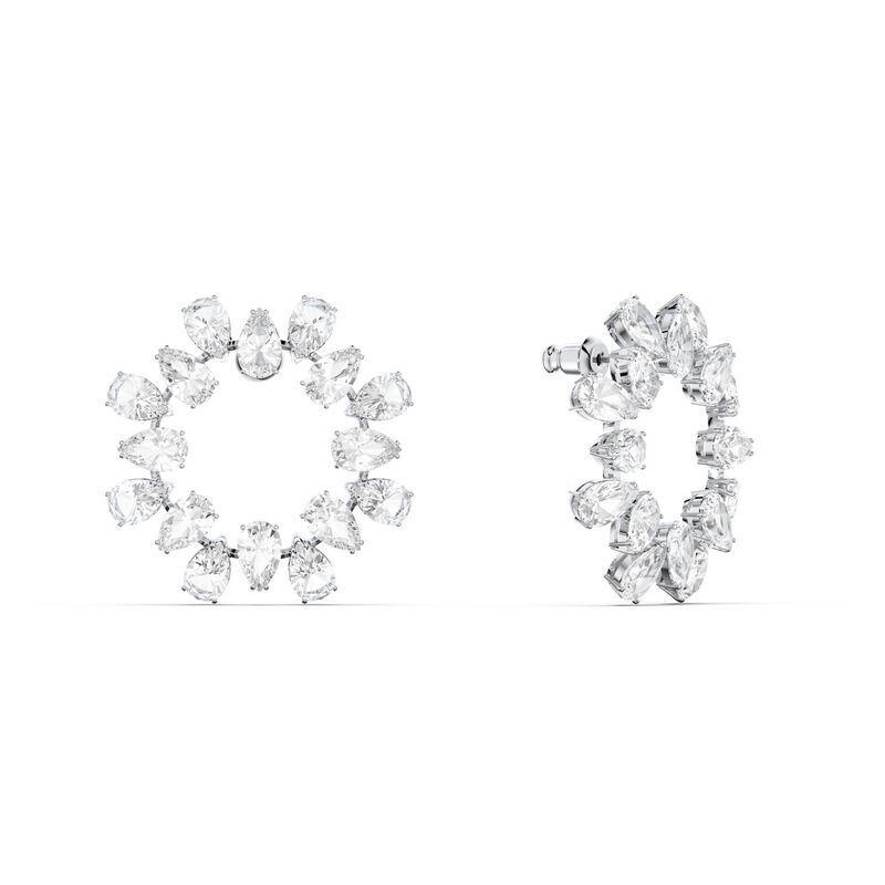 Swarovski Matrix Hoop Earrings image number 2