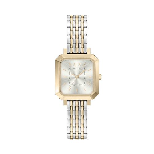 Armani Exchange Three-Hand Two-Tone Stainless Steel Watch