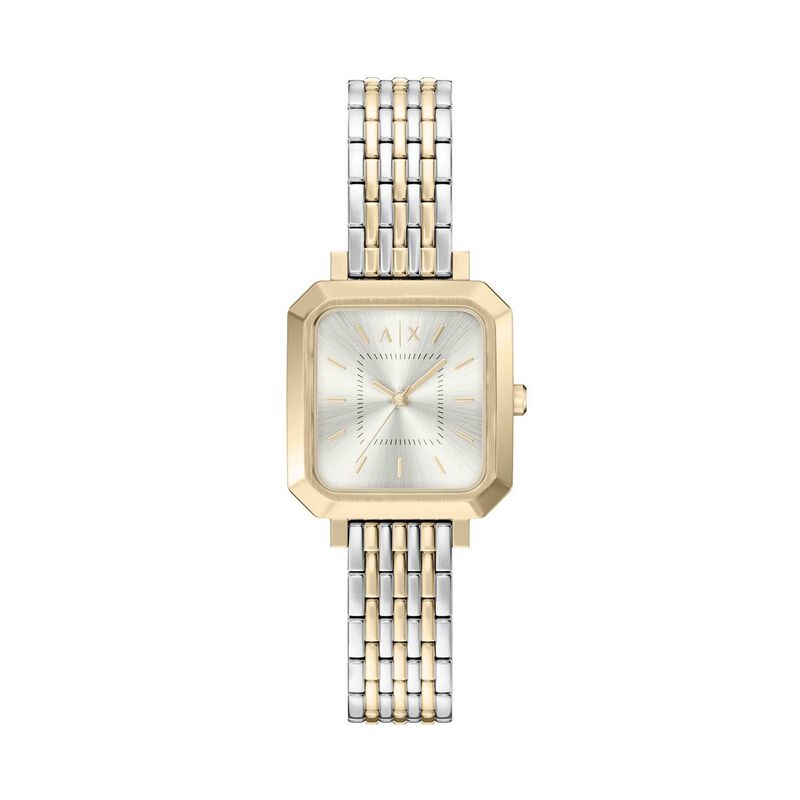 Armani Exchange Three-Hand Two-Tone Stainless Steel Watch image number 0