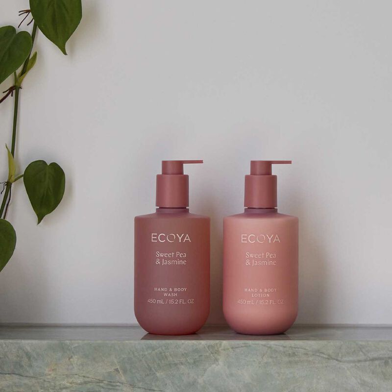 ECOYA Hand & Body Wash Guava & Lychee Sorbet 450ml image number 1