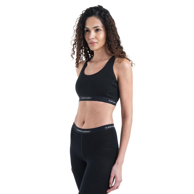 Icebreaker W Merino Blend 125 ZoneKnit Racerback Bra image number 0