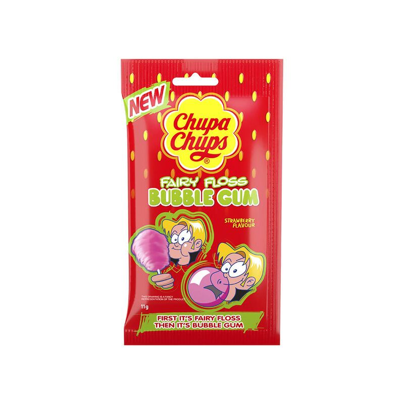 Chupa Chups Fairy Floss Bubblegum 11g image number 0