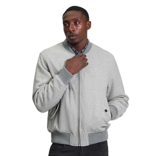 Ben Sherman Wool Melange Bomber