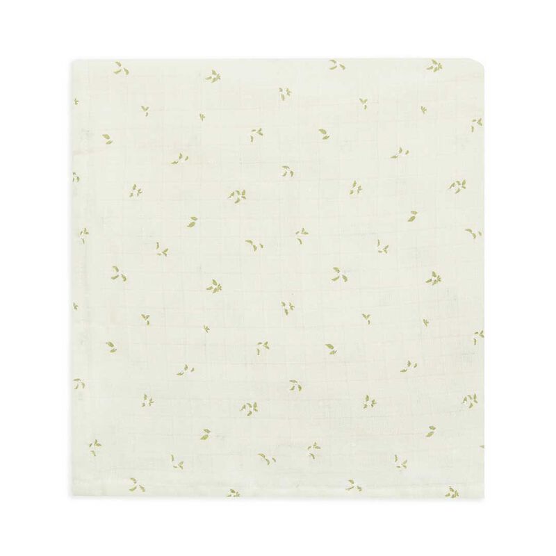 Avery Row Extra Large Organic Muslin - Nettle Scatter image number 3