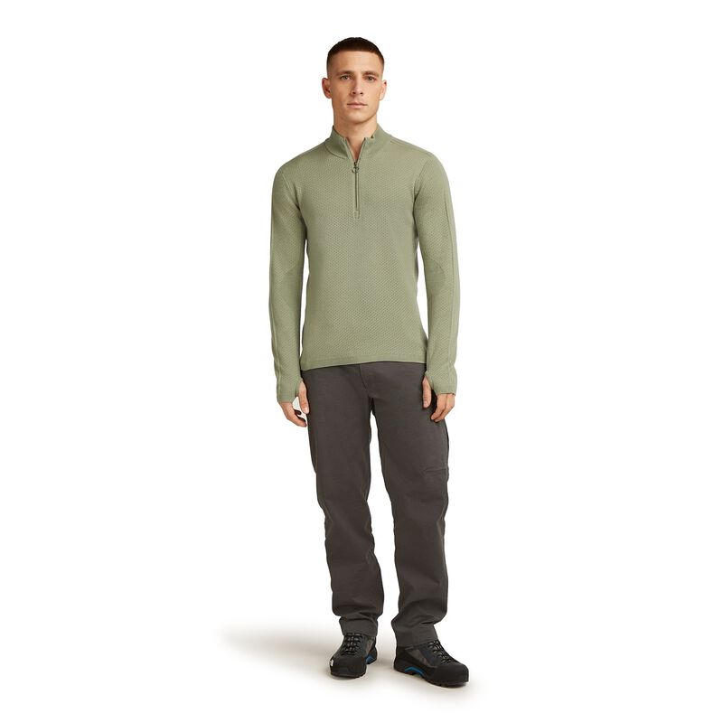 Icebreaker M Merino Icebreaker Anniversary Original LS Half Zip image number 11