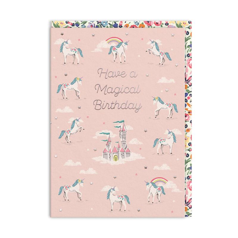 Cath Kidston Birthday Magical Unicorns Card image number 0