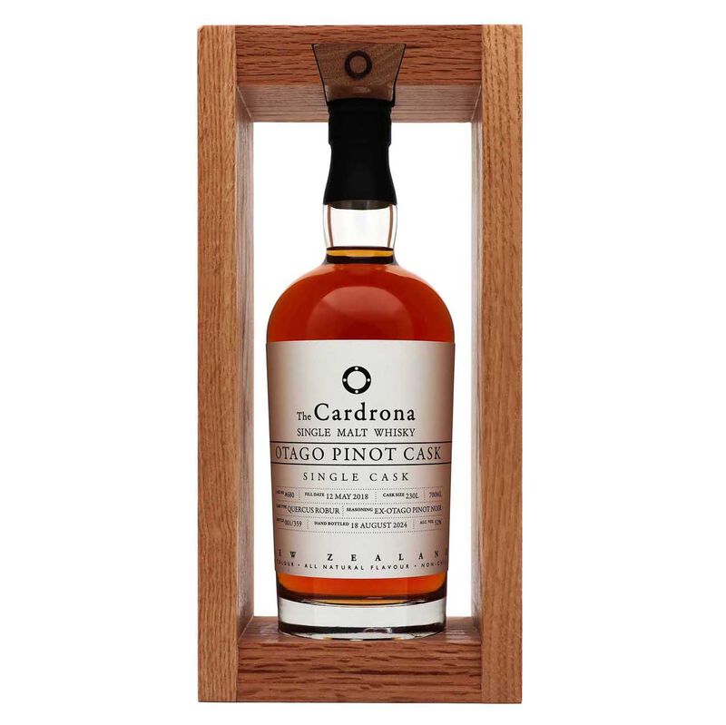 Cardrona Distillery Single Malt Whisky Otago Pinot Cask 700ml image number 0