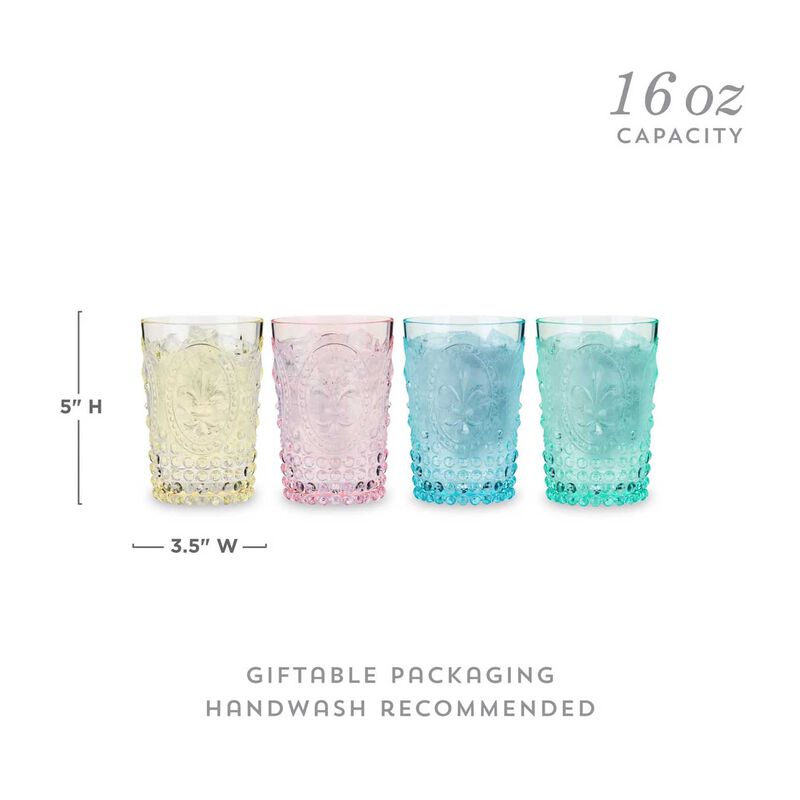 Twine Assorted Country Cottage&trade; Acrylic Embossed Tumbler - single image number 3