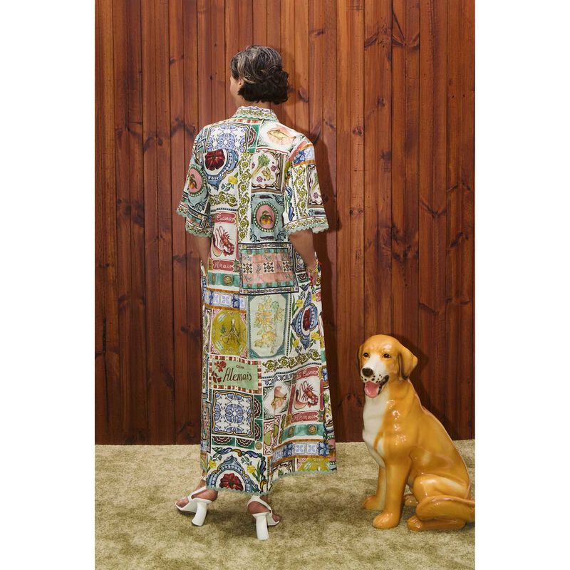 ALÉMAIS Tommasina Shirtdress image number 1