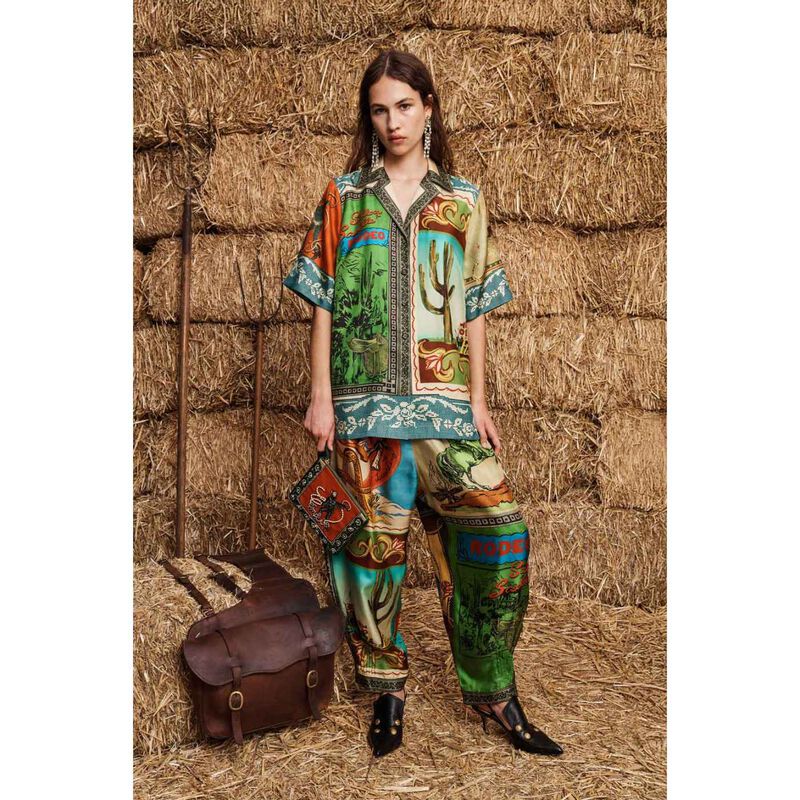 AL&Eacute;MAIS Ace Silk Shirt image number 3