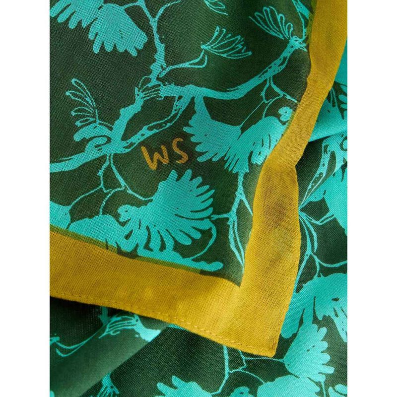White Stuff Sophie Printed Scarf image number 4