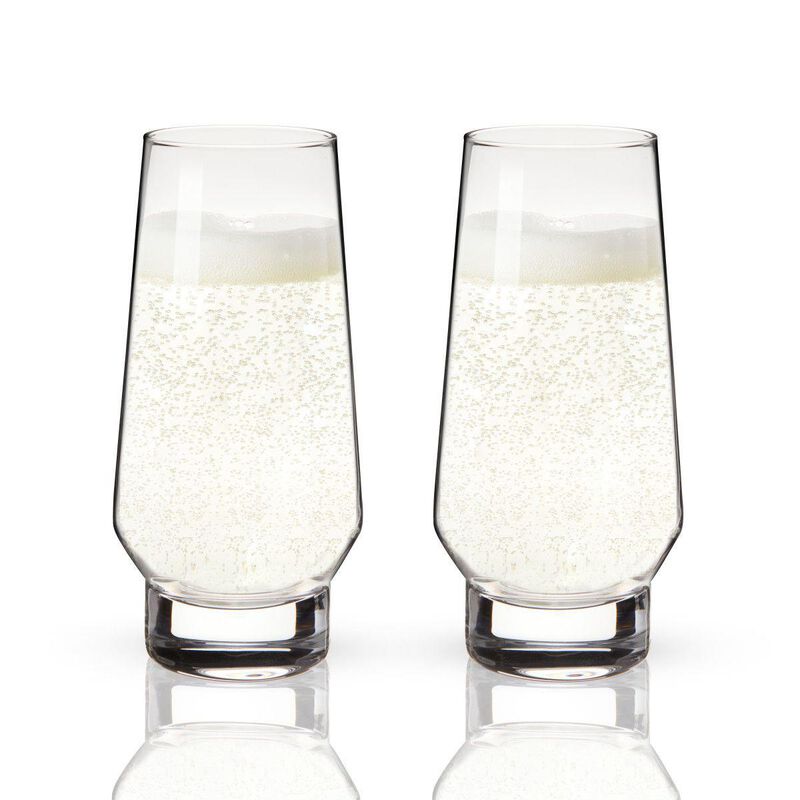 Weighted Stemless Champagne Flutes by Viski® image number 0