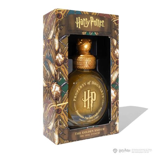 Ferris Wheel Press WB Harry Potter Golden Snitch Fountain Pen Ink 38ml
