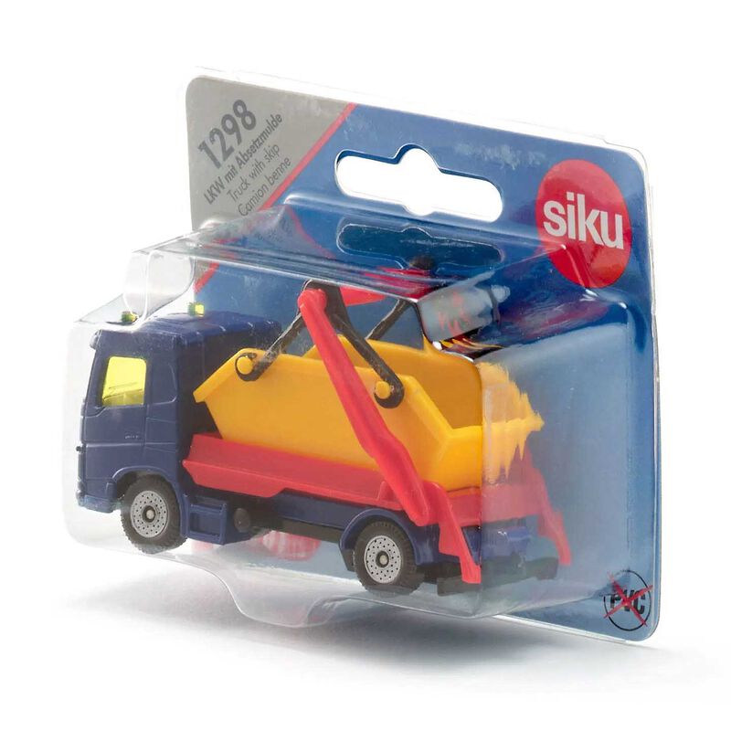 SIKU 1298 Truck With Skip image number 1