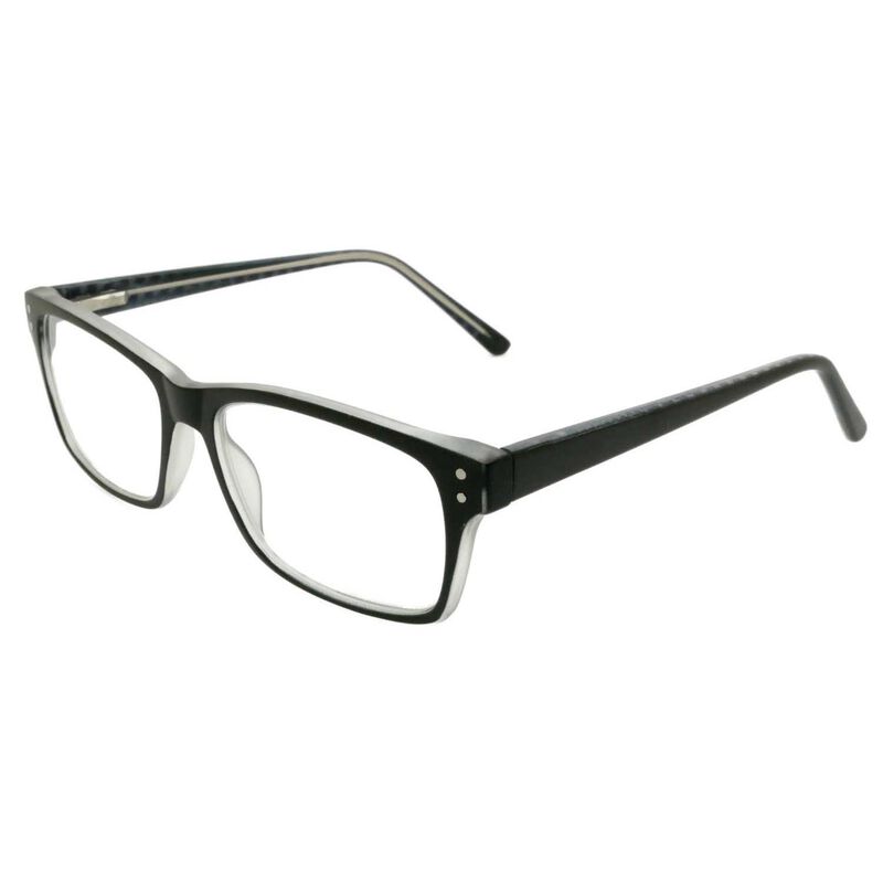 On The Nose Lined Glasses - Black image number 0