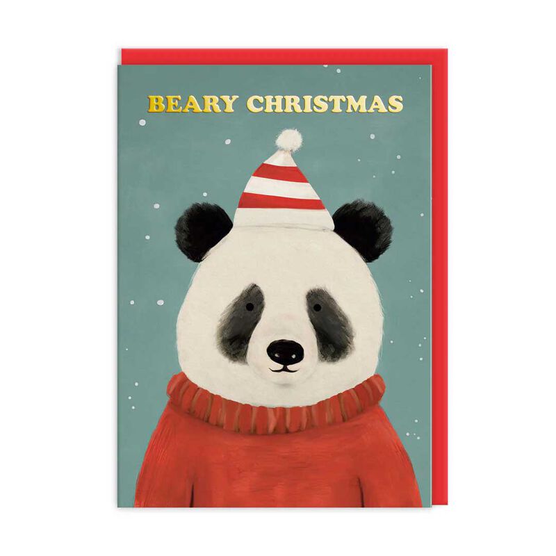 Ohh Deer Festive Bears Pack of 9 Christmas Cards - 3 Designs image number 2