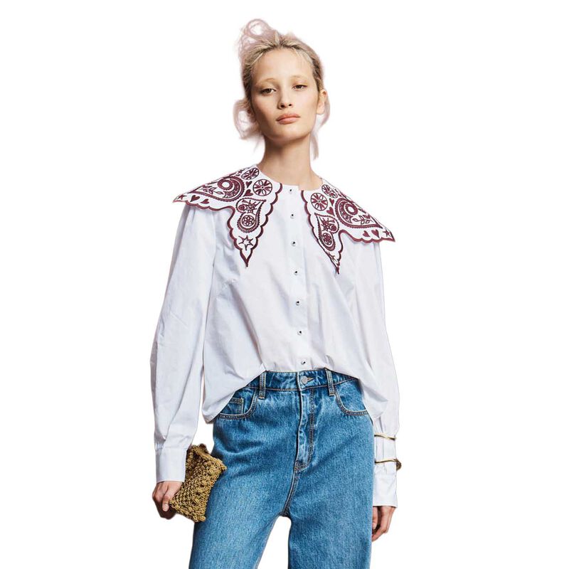 AL&Eacute;MAIS Bobby Embroidered Shirt image number 0