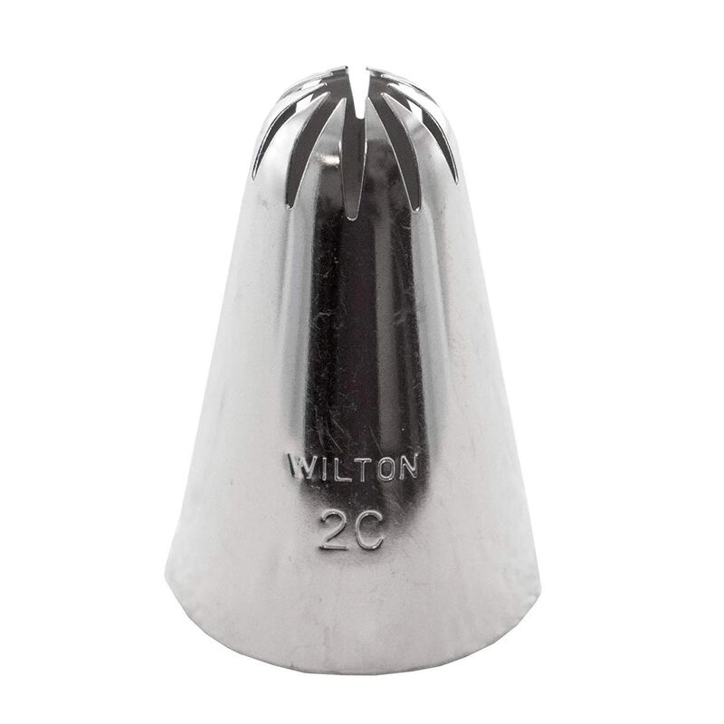 Wilton Large Drop Flower Tip #2C image number 1