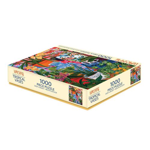 WerkShoppe Tropical Vases 1000 Piece Puzzle