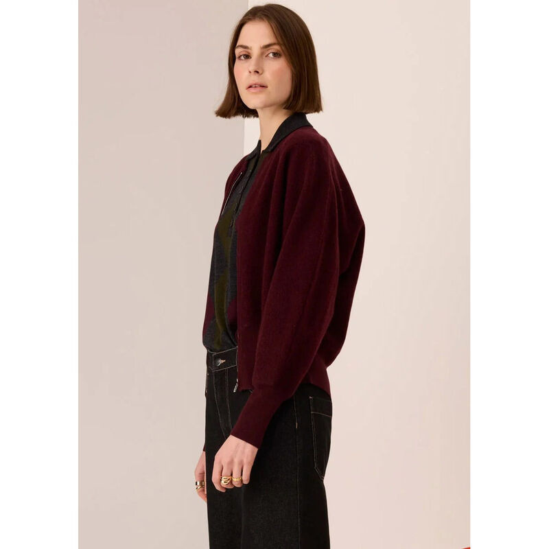 POL Wyatt Boiled Wool Bomber image number 2