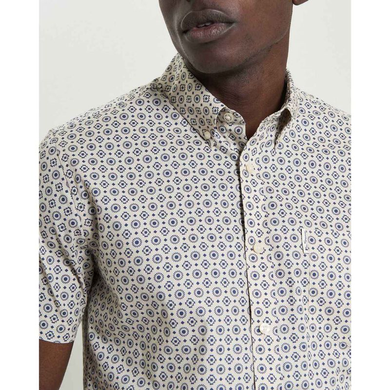 Ben Sherman Block Geo Print Shirt image number 2