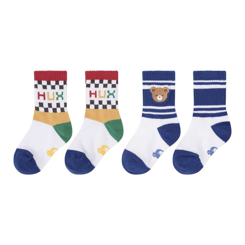 Huxbaby 2Pk Hux Sport Sock 3-5Y image number 0