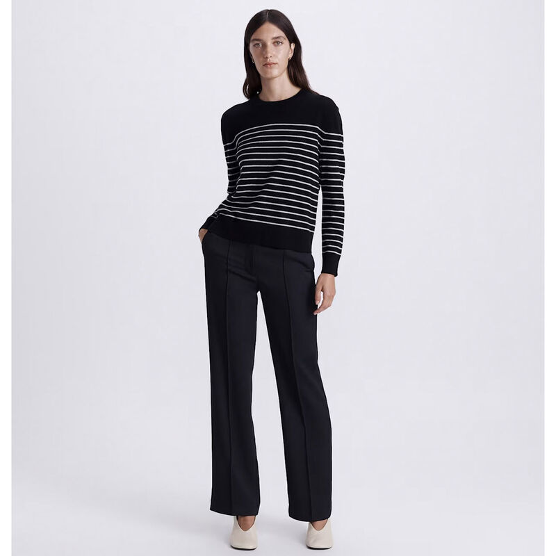 SABA SABA Nora Wool Cashmere Stripe Knit image number 3