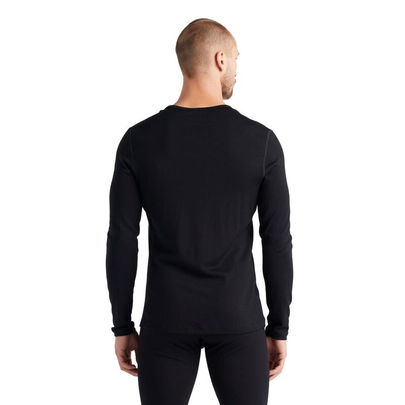 Icebreaker Mens Merino 260 Tech Long Sleeve Crew Neck Thermal Top image number 1