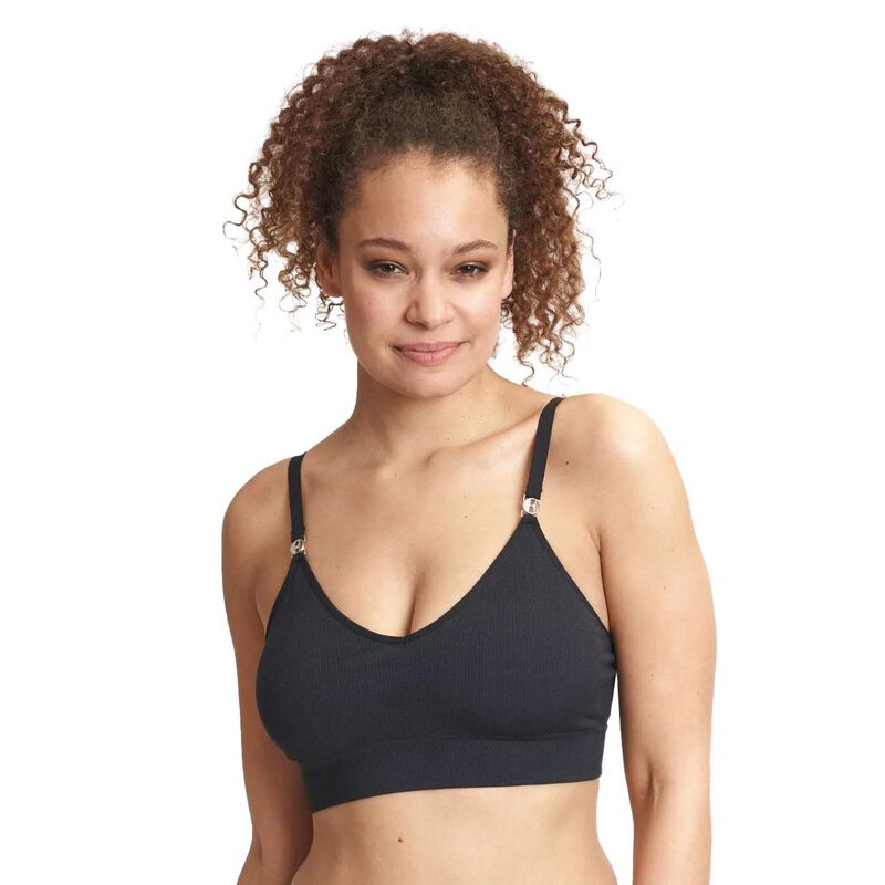 Elle Rib Padded Bralette image number 0